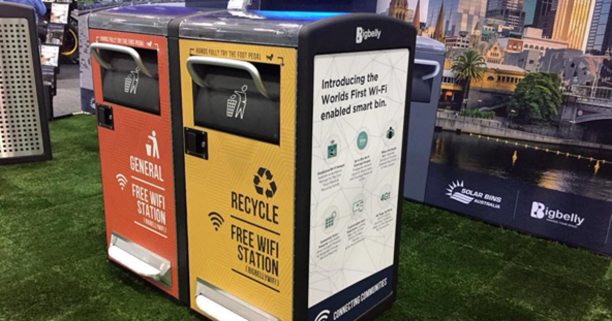 Smart bins Barcelona